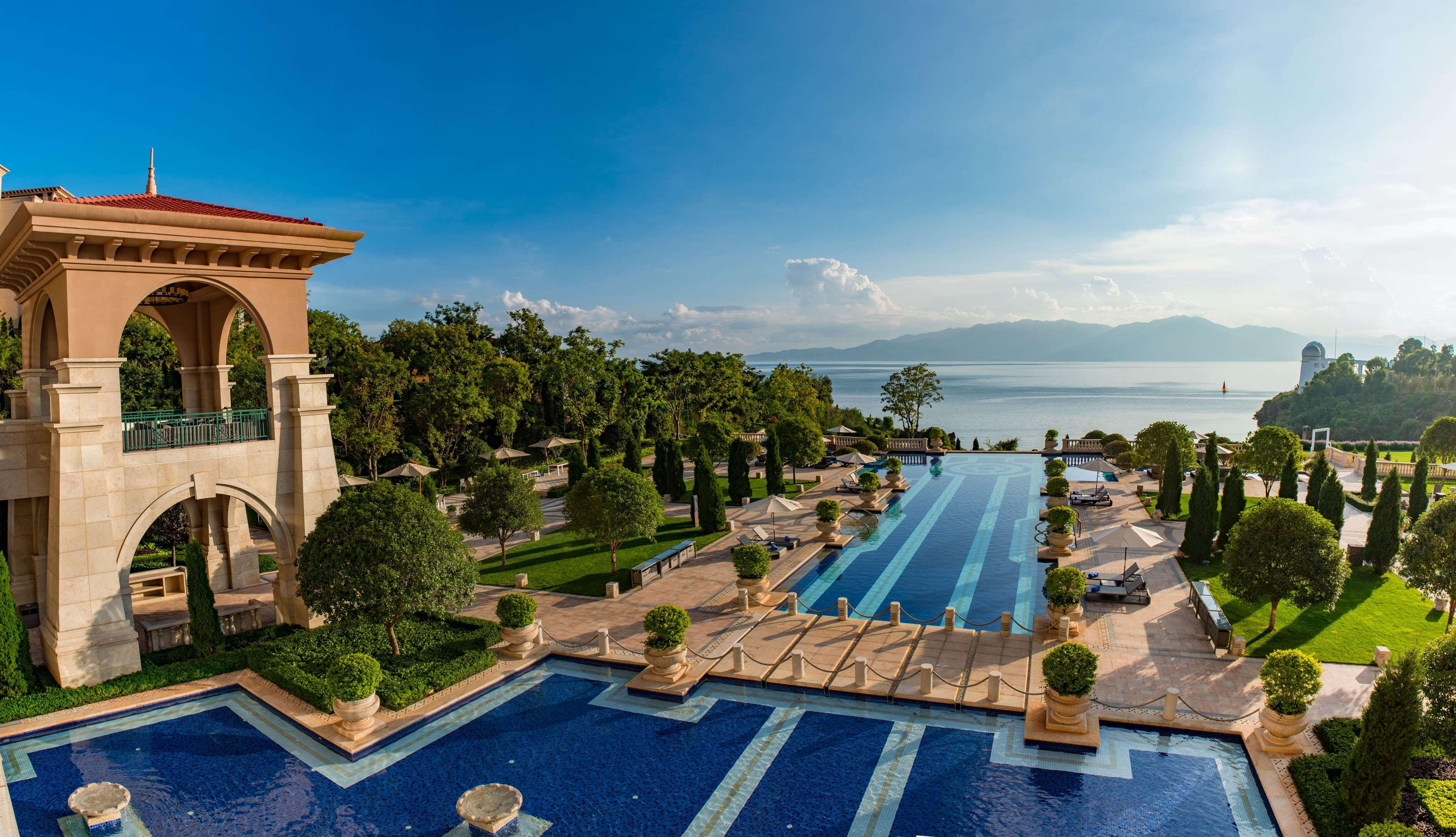Hilton Yuxi Fuxian Lake Chengjiang  Exteriér fotografie