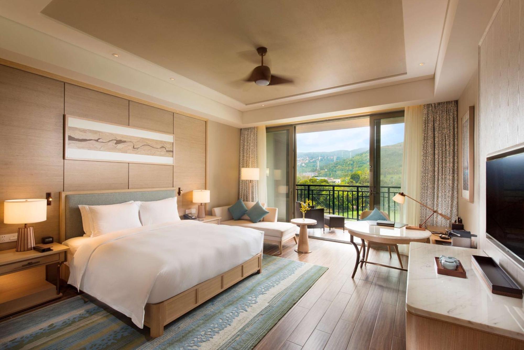 Hilton Yuxi Fuxian Lake Chengjiang  Exteriér fotografie